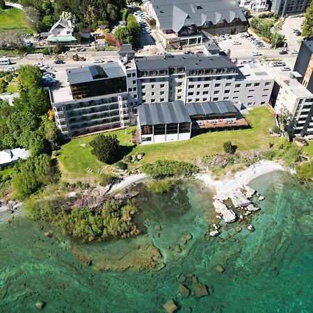 Alma Del Lago Suites & Spa San Carlos de Bariloche Exteriér fotografie Aerial view of the hotel